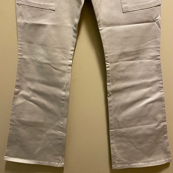 ✨BRAND NEW✨ STREETWEAR SOCIETY BEIGE CARGO PANTS EARLY 2000's - Picture 3 of 6